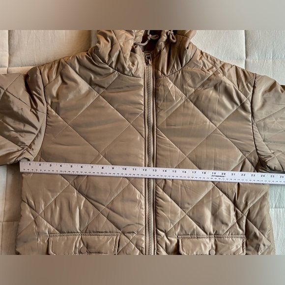 Ashley By 26 International Women's Olive Quilted Puffer Jacket - Picture 11 of 11